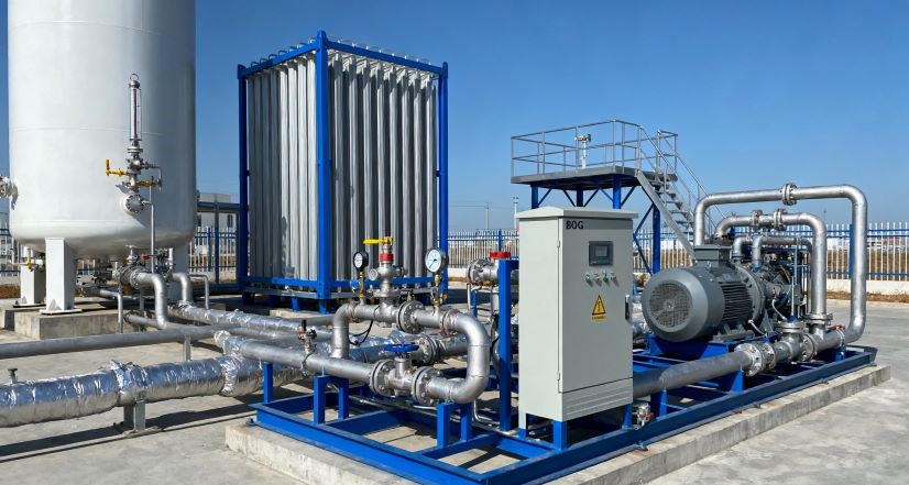 LNG氣化調(diào)壓工藝中的流量計(jì)量解決方案